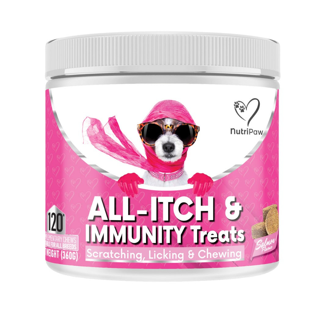 NutriPaw All-Itch and Immunity Treats.