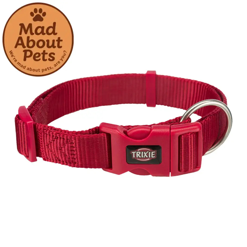 Premium Collar (Red) Extra Small - Small 22cm x 35 cm x 10 mm