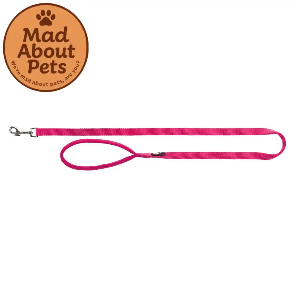 Premium leash (Fuchsia) Medium - Large 1.00 m x 20 mm