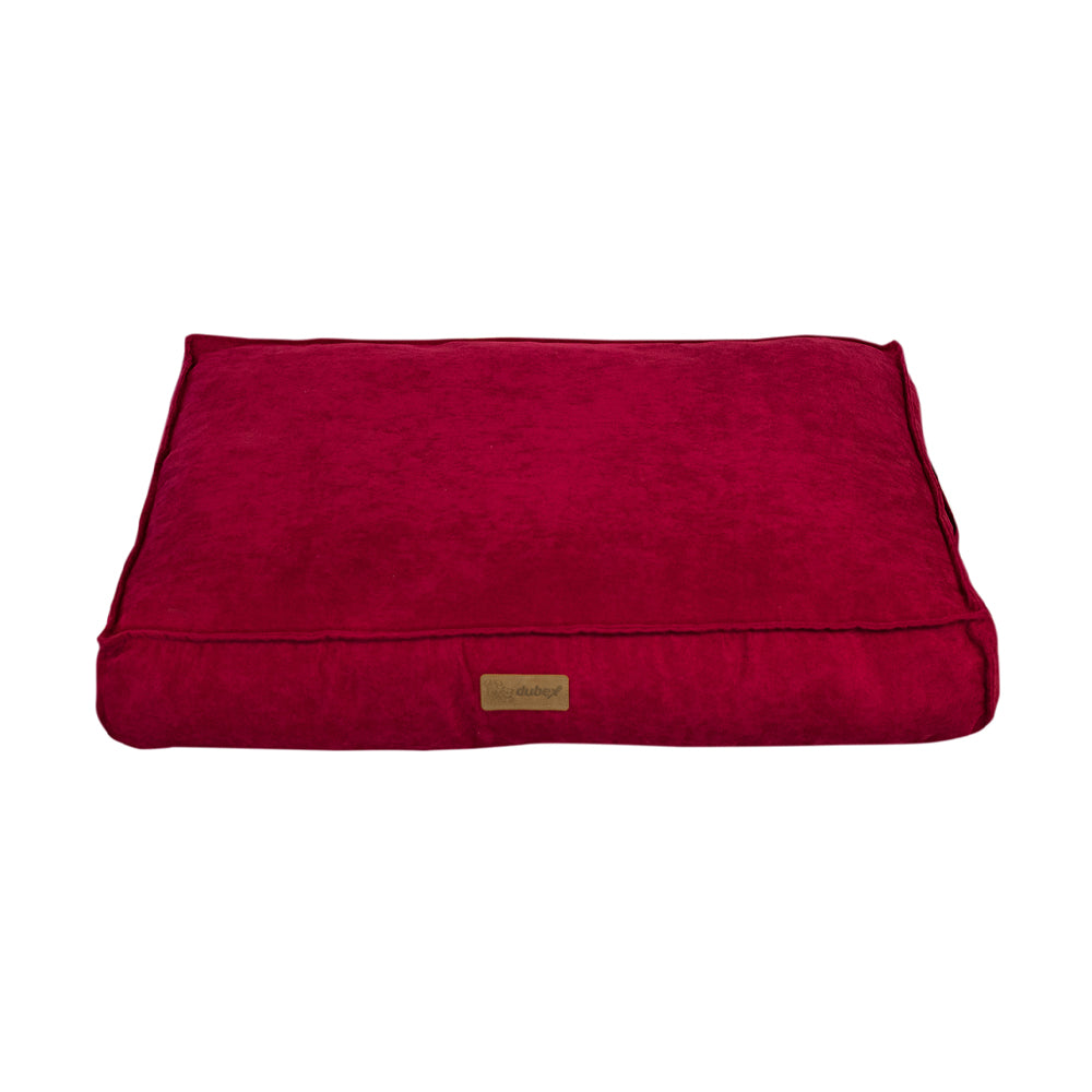 Red Soft Velvet Touch Mattress Small (56 x 40 x 13cm)