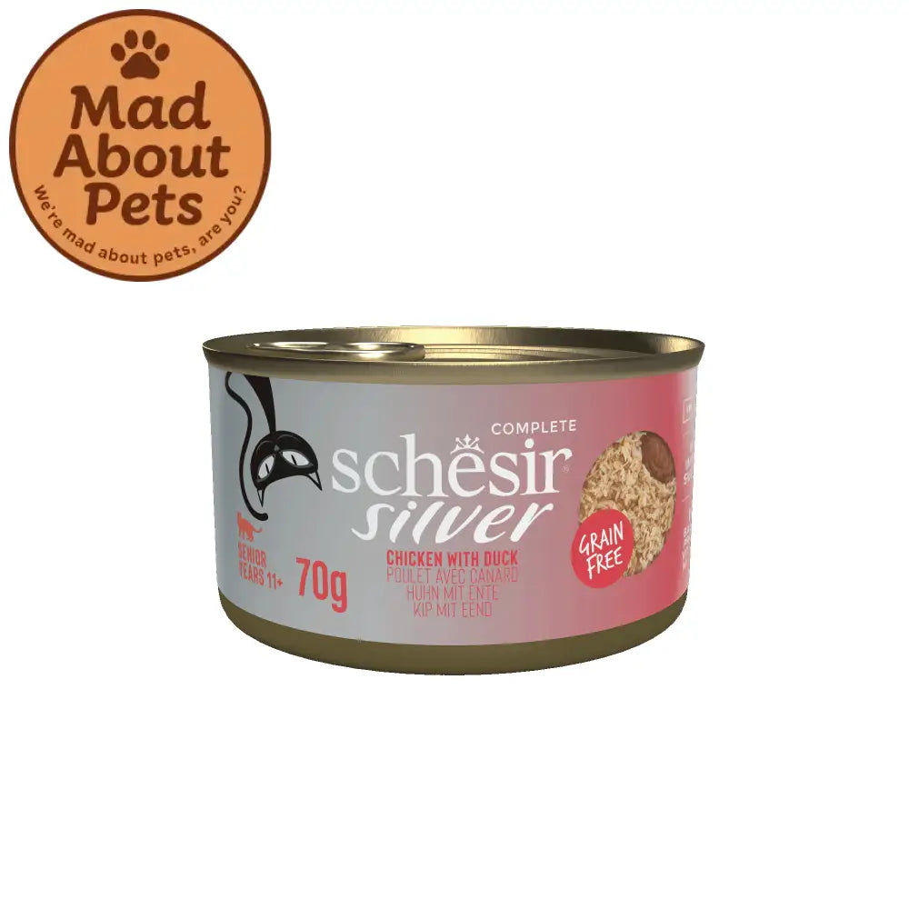 Schesir Sliver M&S Chicken and Duck 70g