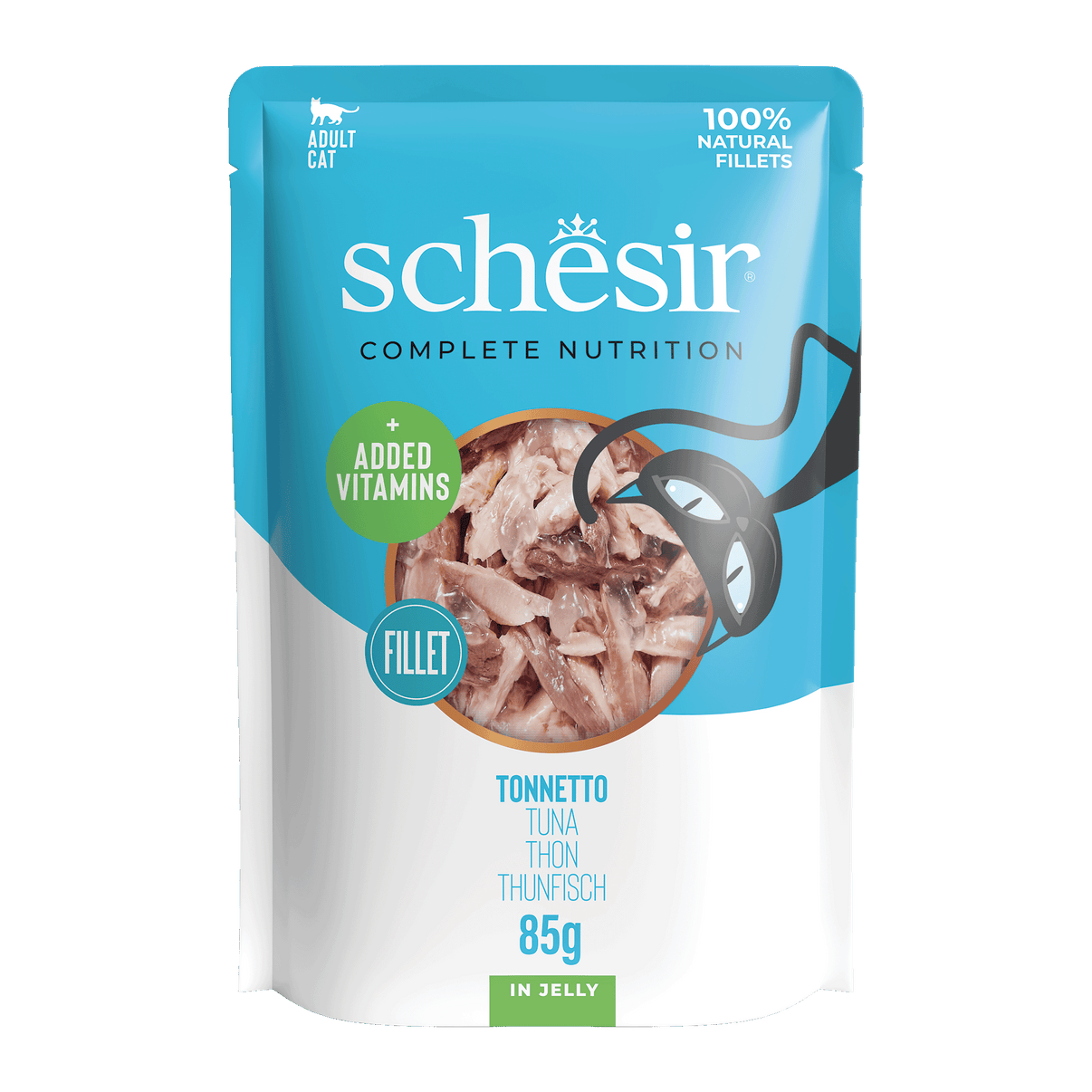 Schesir Tuna Jelly Pouch 85g