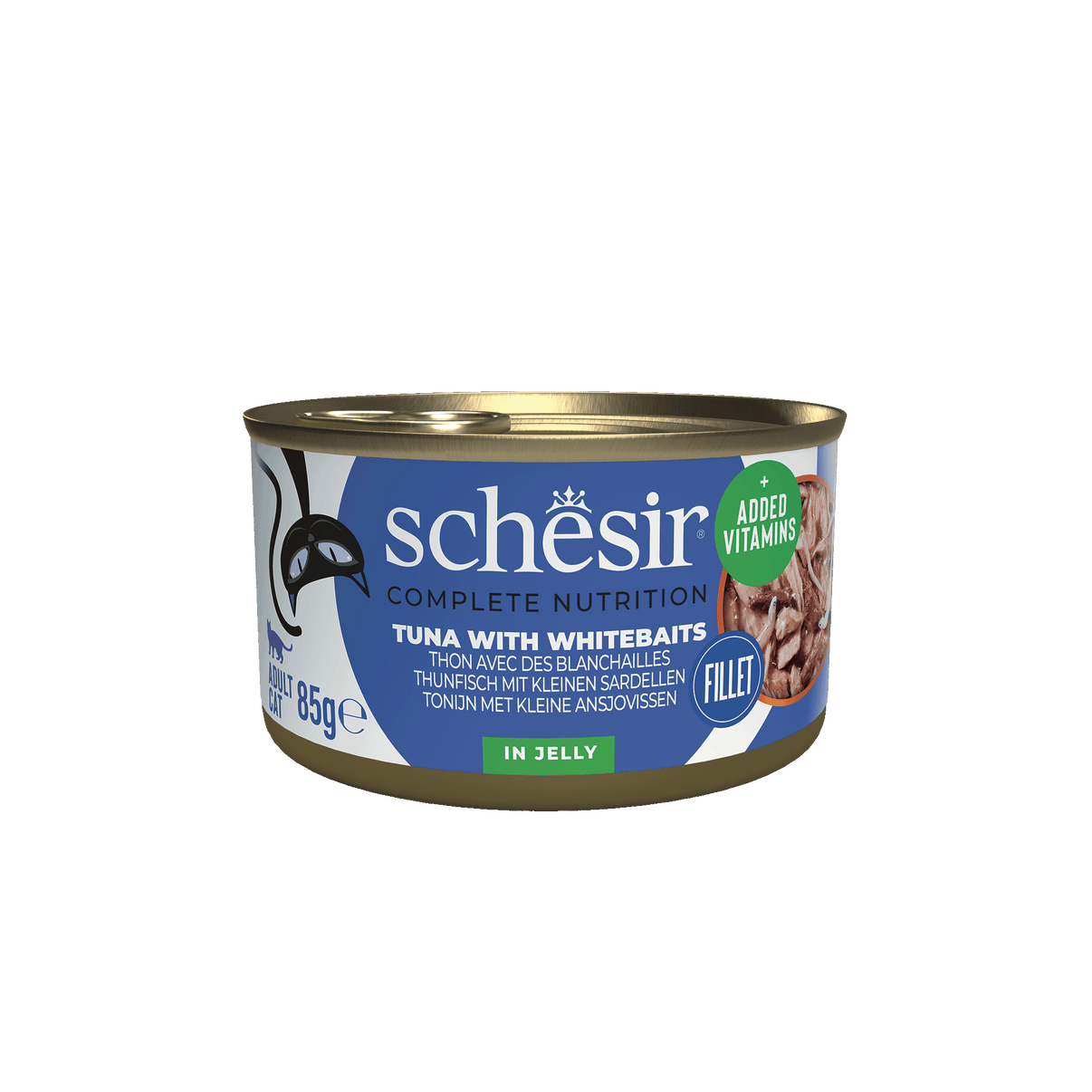 Schesir Tuna Whitebaits Jelly 85g