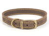 Timberwolf Leather Collar - Sable