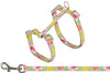 Trixie Cat Harness & Lead Flowers