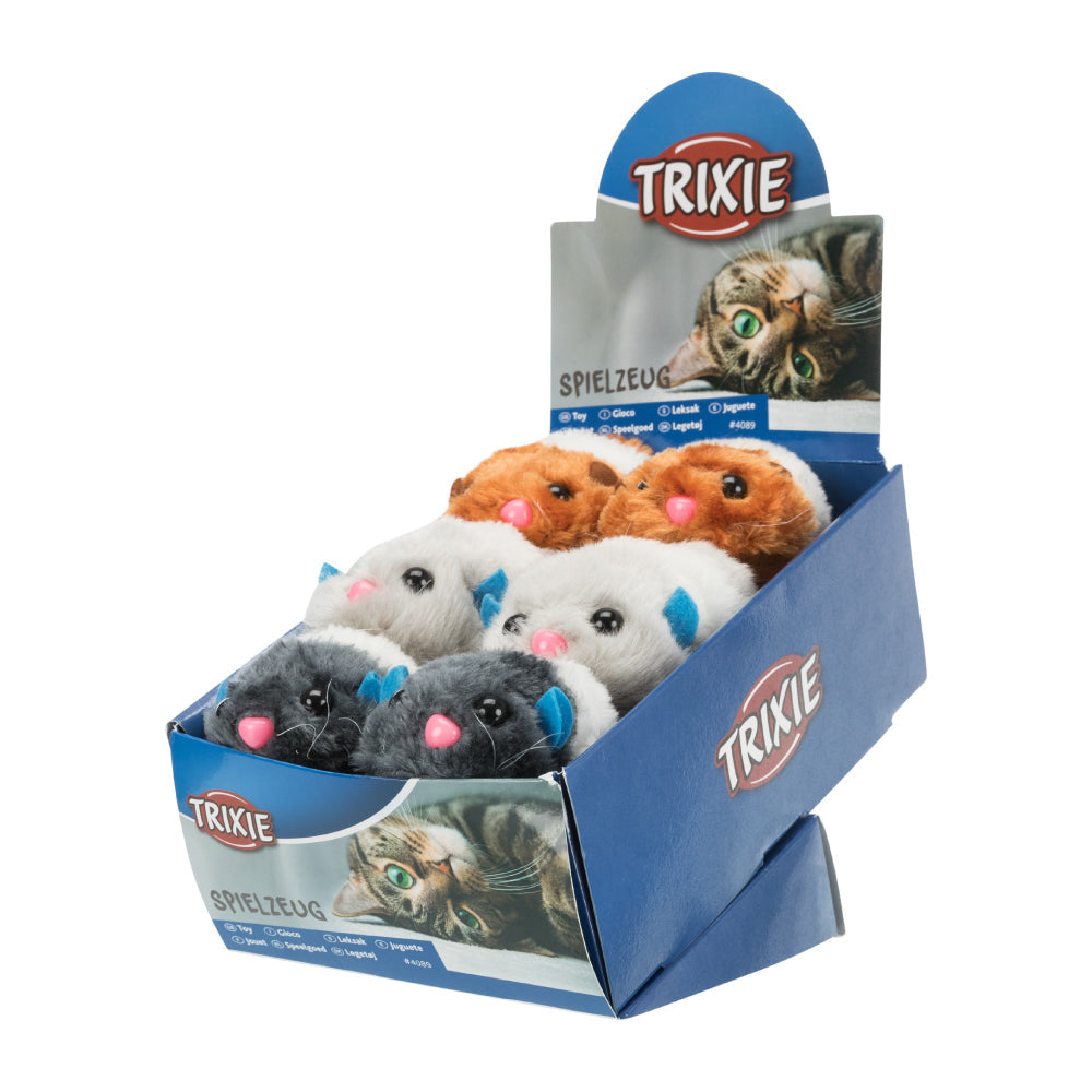 Trixie Plush Wind Up Wriggle Mouse