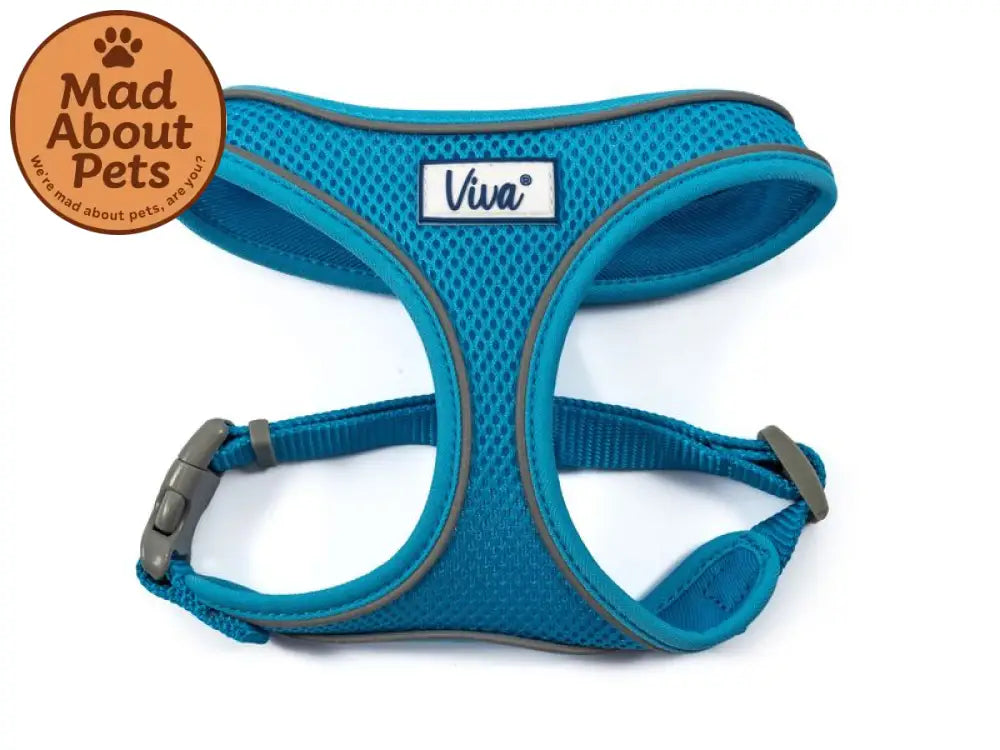 Viva Comfort Mesh Dog Harness Blue