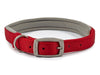 Ancol Viva Padded Nylon Collar - Red Size 4 18’’