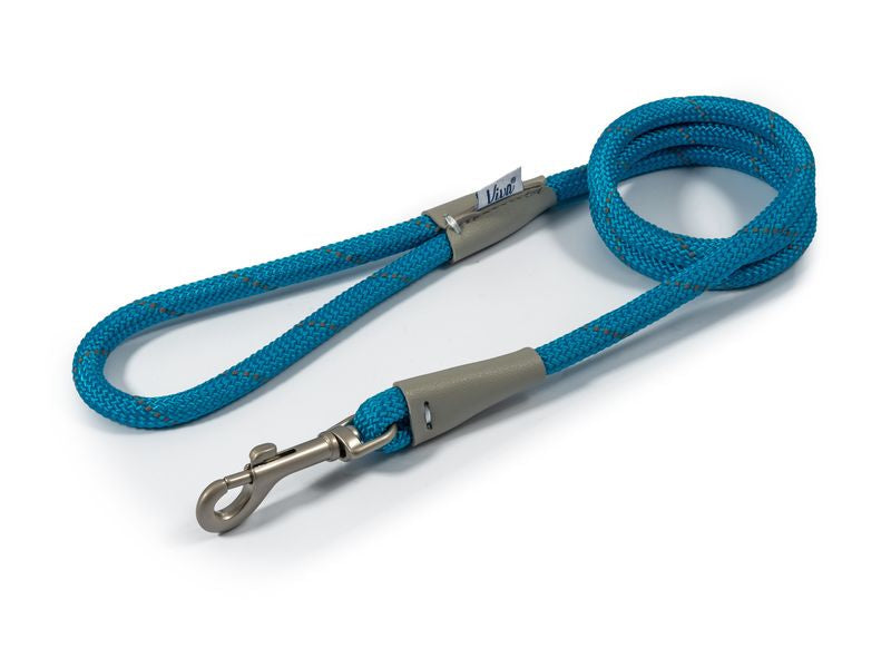 Ancol Viva Rope Snap Lead - Blue 10MM X 1.07M