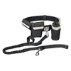 Waist belt with leash (Black) Belt 60x 120 cm/40 mm Leash 60x 120 cm/40 mm