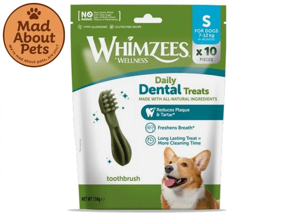 Whimzees (Small Breed) Toothbrush 10PK