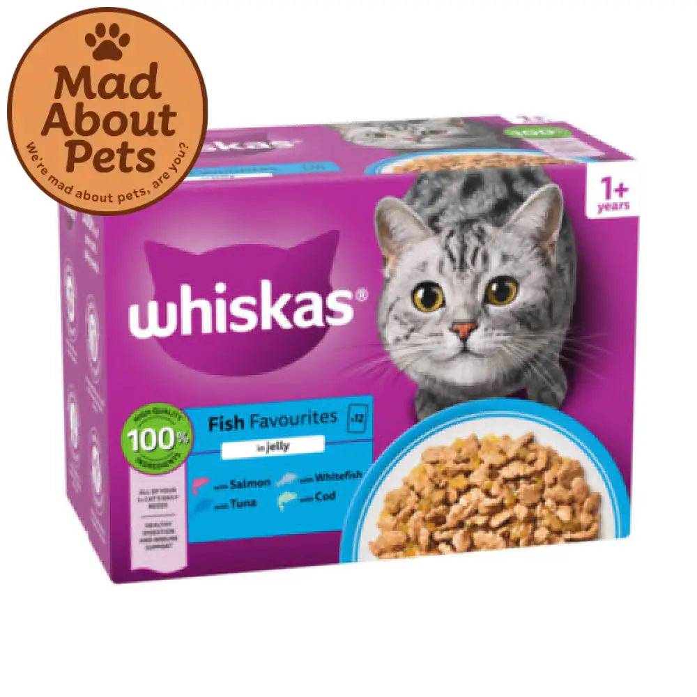 Whiskas Core 1+ Fish Selection In Jelly